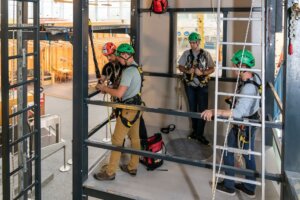 Acquisition des bases du travaux sur cordes